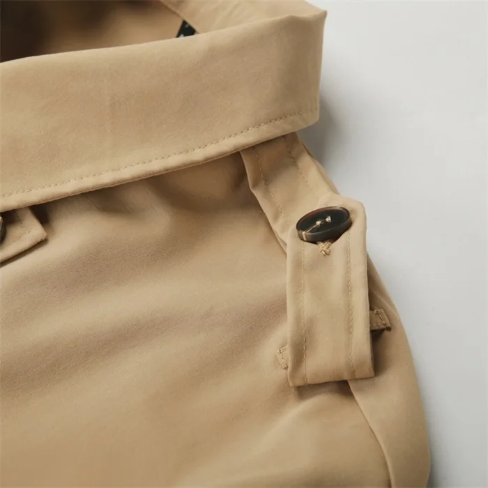 7XL 6XL 5XL Тренч 2019 Весна Офисные женские туфли цвета хаки длинное пальто Для женщин