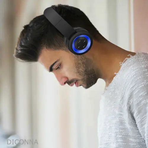 Беспроводные Bluetooth наушники Складные стерео с тяжелыми басами | Электроника