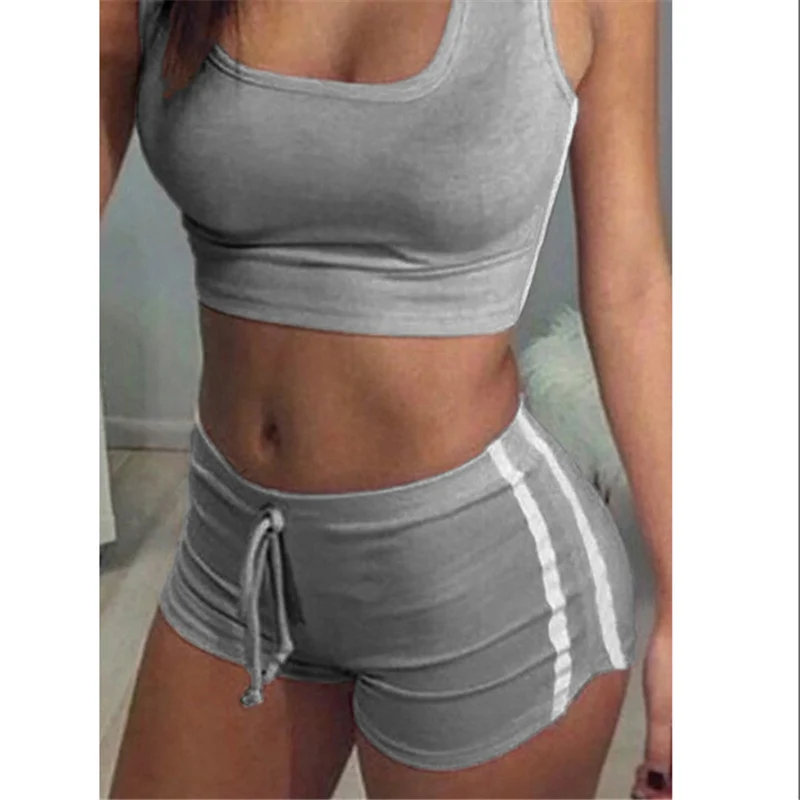 Женский комплект из 2 предметов для йоги бюстгальтер на завязках укороченный топ