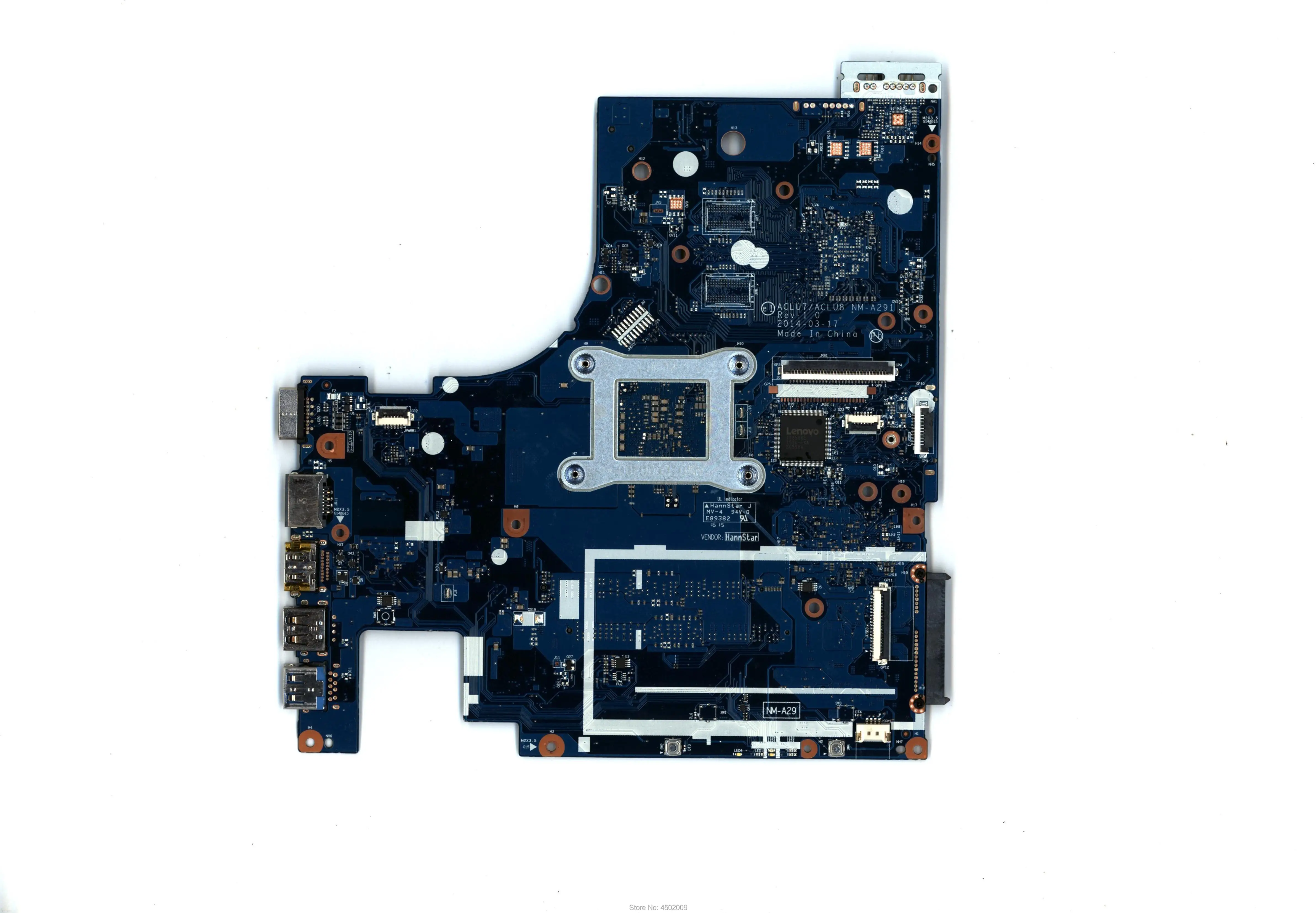 Для lenovo ideapad Z50-75 5B20F66781 NM-A291 материнская плата для ноутбука с FX-7500 процессором UMA 100%