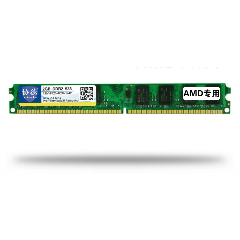 IG XIEDE настольный компьютер оперативная память модуль DDR2 533 PC2 4200 240PIN DIMM 533MHz для AMD