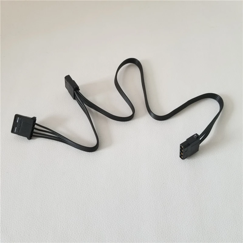 D порт большой 4Pin удлинитель питания от 1 до 2 DP адаптер Женский Для BTC Miner PC DIY