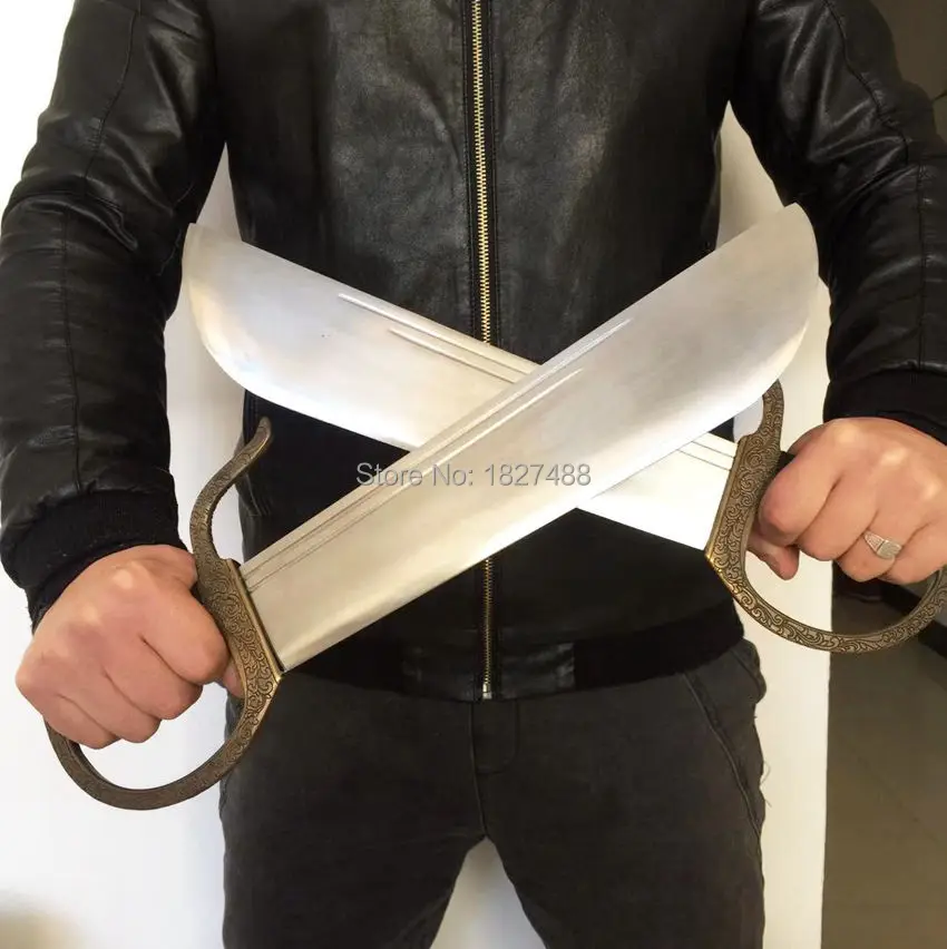 Китайская традиция WuShu/KungFu двойное крыло Dao Yong Chun бабочка Broadsword острое лезвие из