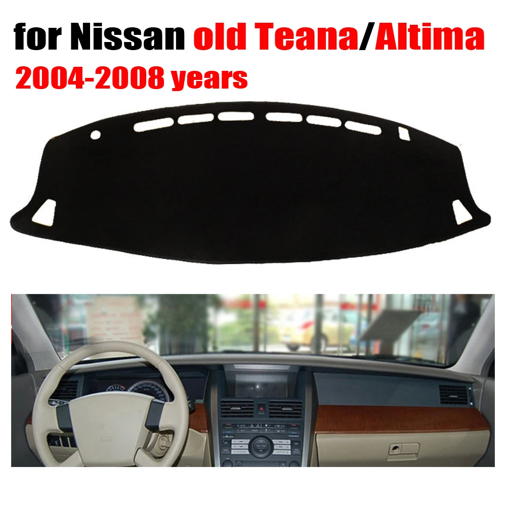 

Коврик для приборной панели автомобиля, коврик для левого руля Nissan Old TEANA Altima 2004-2008, аксессуары для приборной панели автомобиля