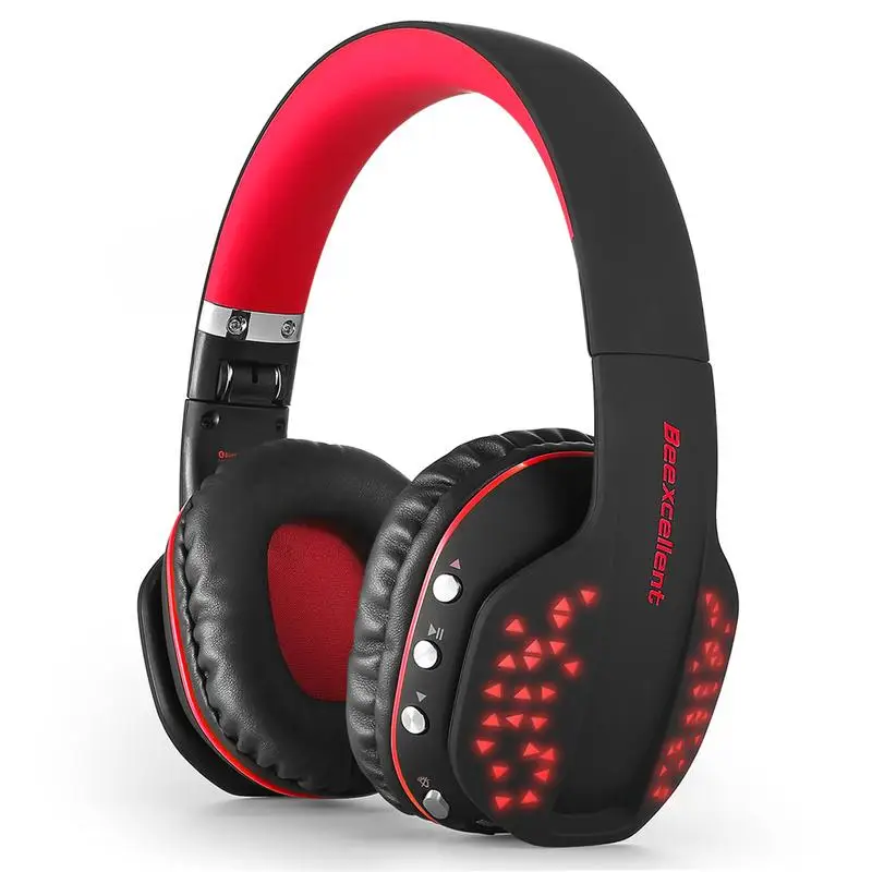 Bluetooth игровая гарнитура беспроводные музыкальные складные наушники с