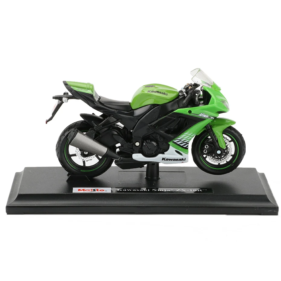 Maisto 1:18 сплава Мотор велосипед Модель игрушечный ниндзя ZX 10R мотоцикл модели