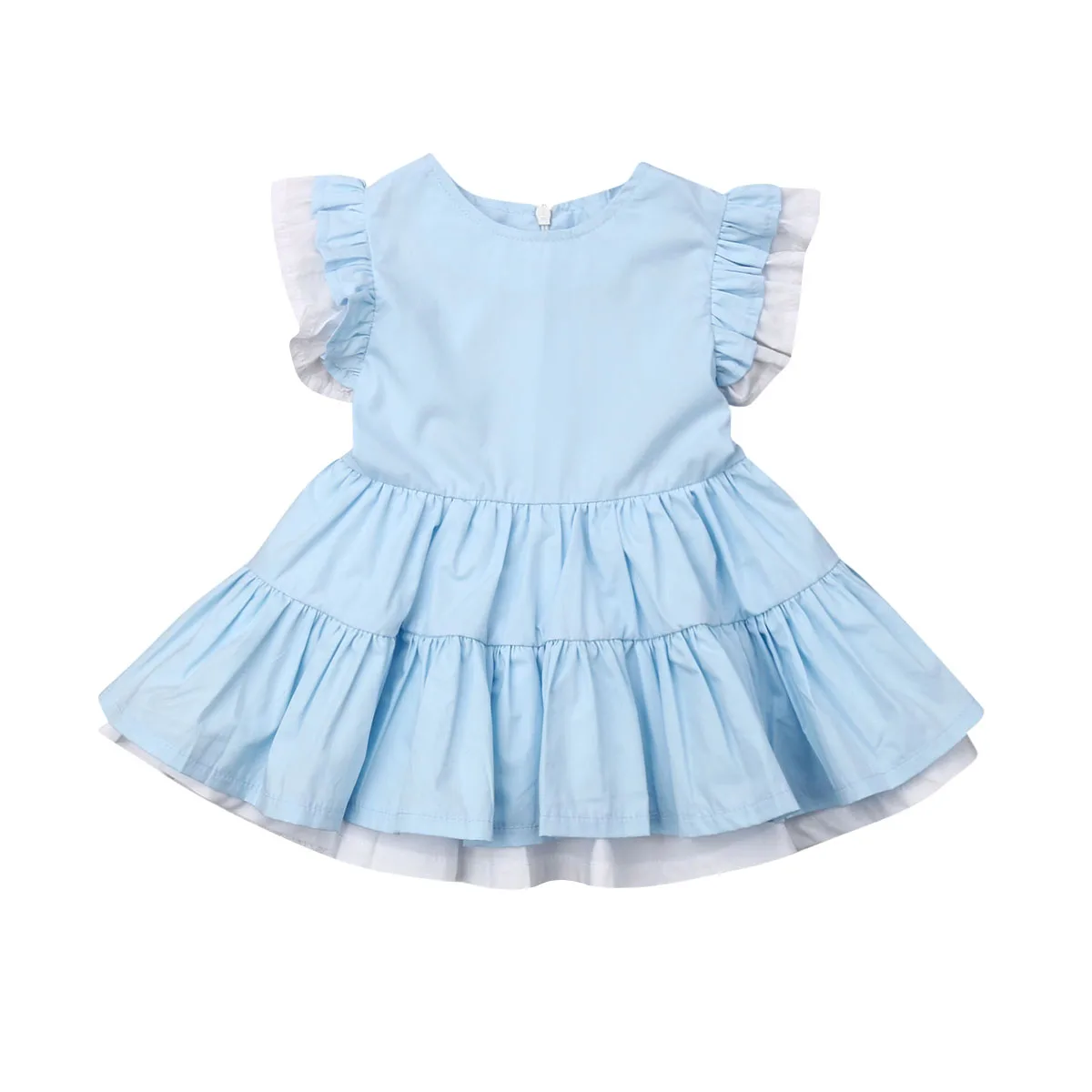 1-6Years Kid Baby Girl Princess Party Pageant Tutu Summer Dress Sundress | Детская одежда и обувь