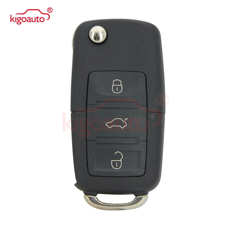 Kigoauto 1JO 959 753 N дистанционный ключ 3 кнопки HU66 434 МГц для VW Ibiza сидение Bora Skoda Octavia 2000