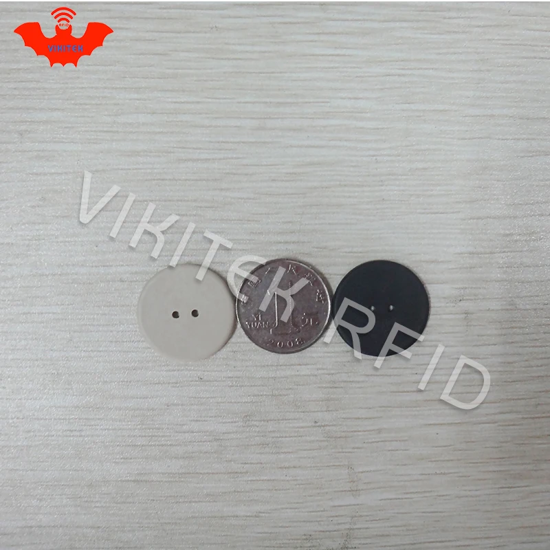 UHF RFID бирка для белья VIKITEK 10 шт. 915 МГц 860 960 Alien Higgs3 chip PPS материал может быть вымыта