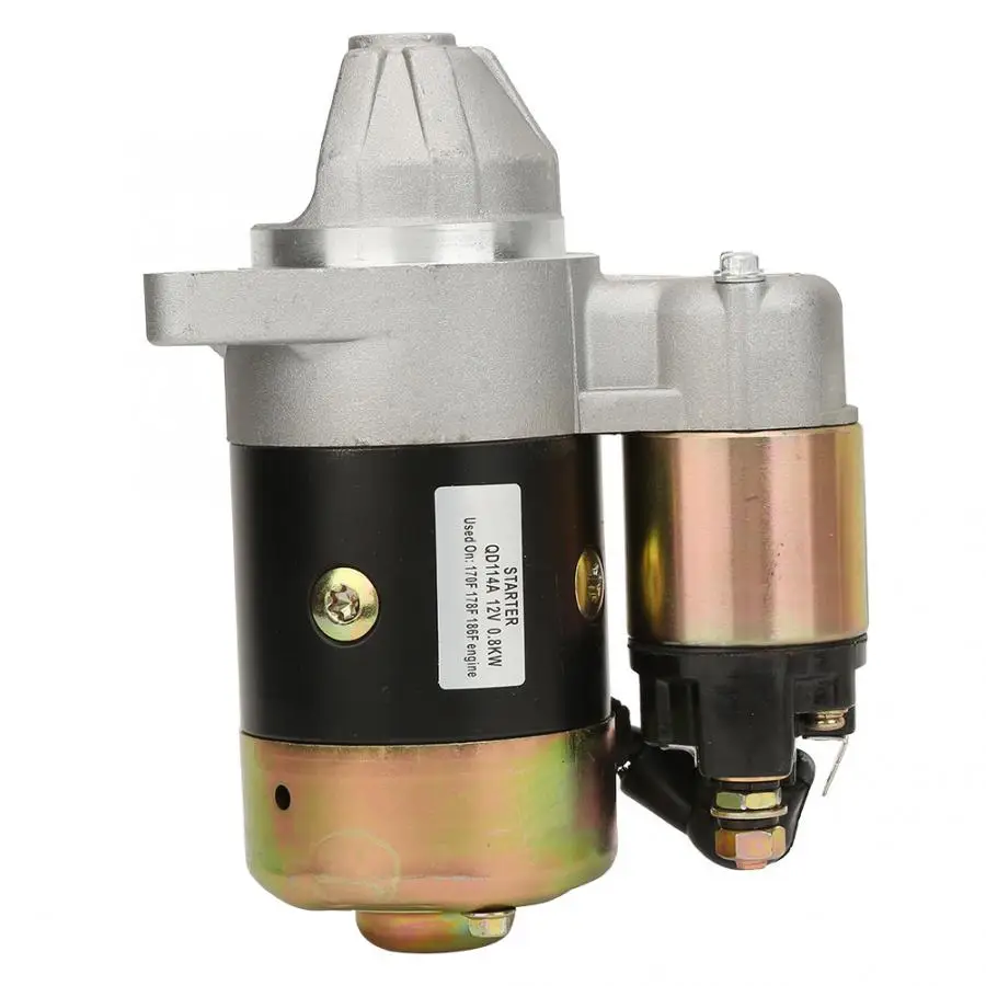 12V 0.8KW водяной насос/дизельный/бензиновый двигатель стартер электродвигатель с