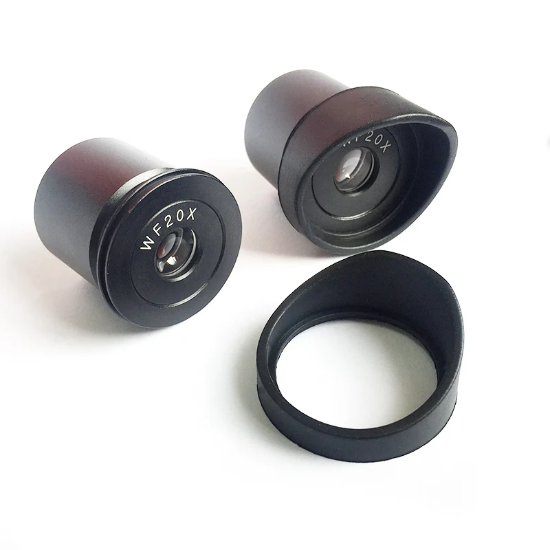 Двойка WF5X WF10X WF15X WF20X окуляра объектив для стерео микроскоп крепления 30 мм или 5 с