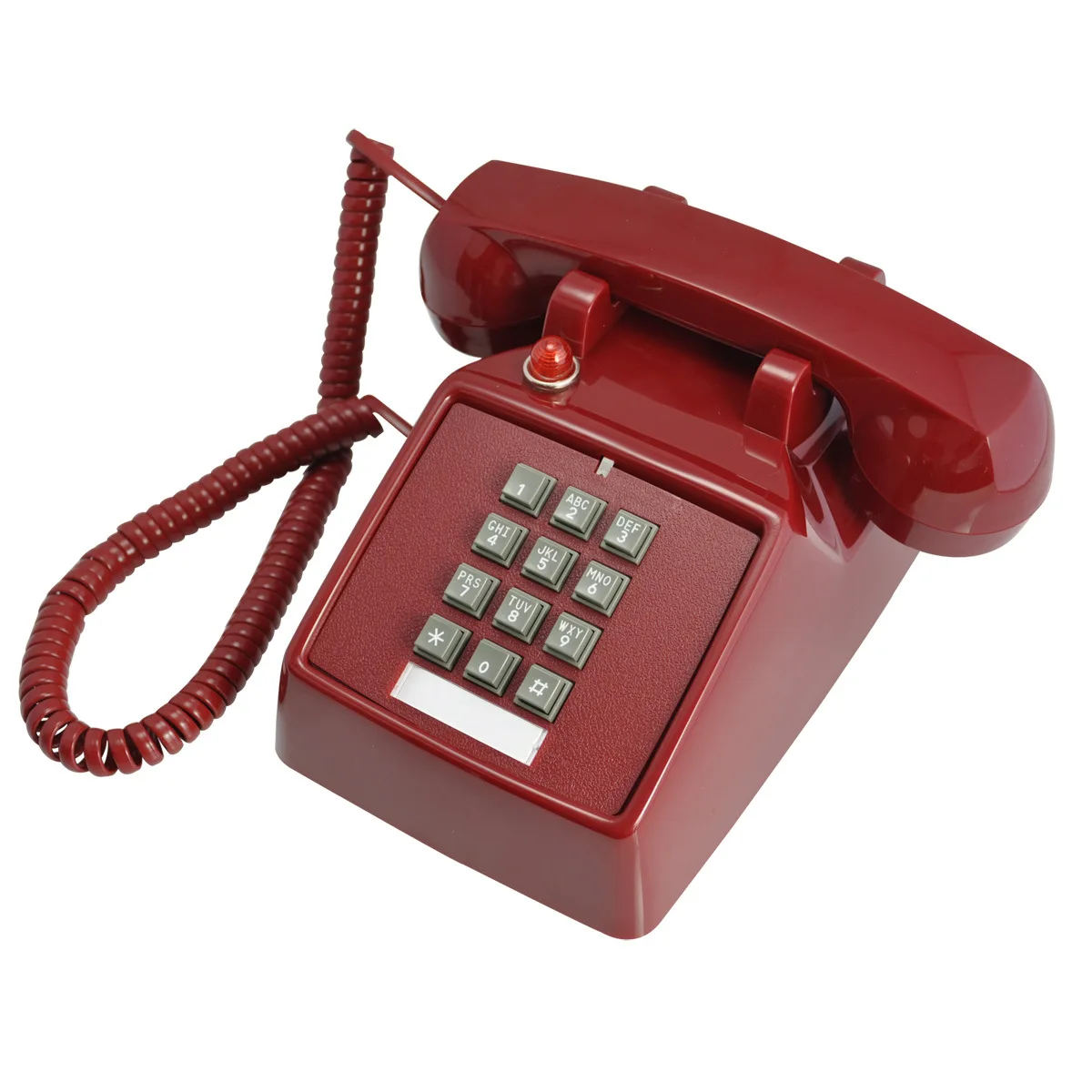 3 Colors Wired Desktop Telephone Vintage Retro Push Button Phone Wired Cored Landline Home Office Hotel Desk Decoration 2019 New