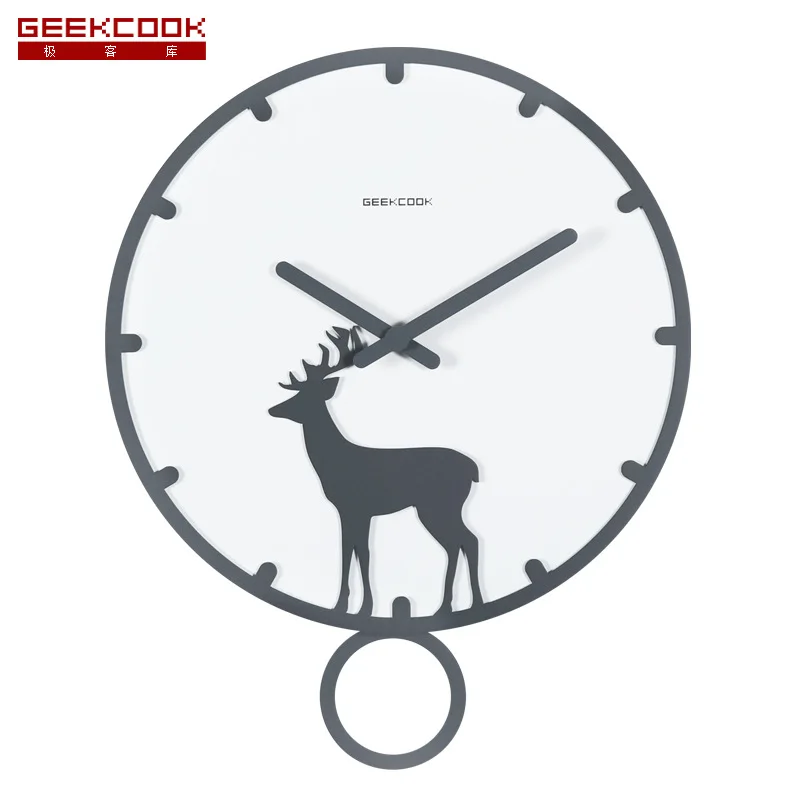Geekcook 14 '✽ настенные часы для учебы простые в европейском стиле гостиной