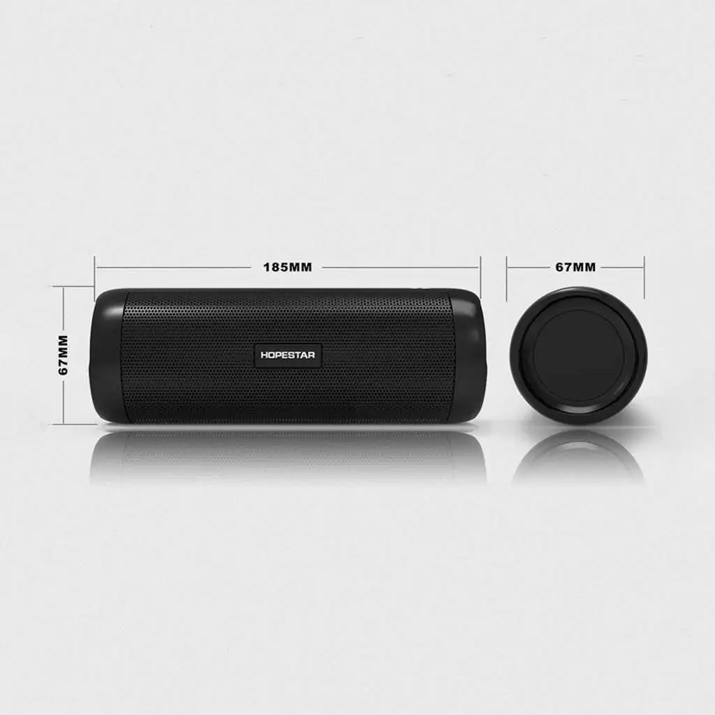 HOPESTAR P4 Внешняя беспроводная bluetooth колонка внешний аккумулятор 10 Вт портативная