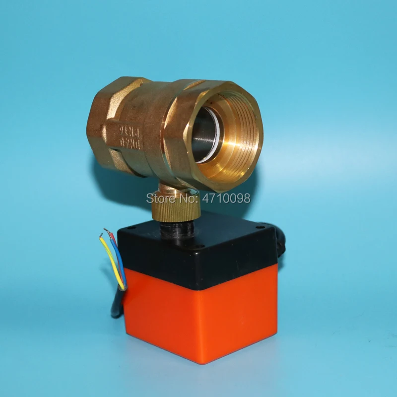 Электрический привод valveDN32(G1.2 &quot) электрический шаровой клапан AC220 в фотоэлемент