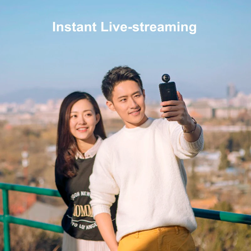 Xiaomi MADV Mini 360 градусов панорамная камера VR 13MP CMOS 5 K фото HD видео в режиме реального
