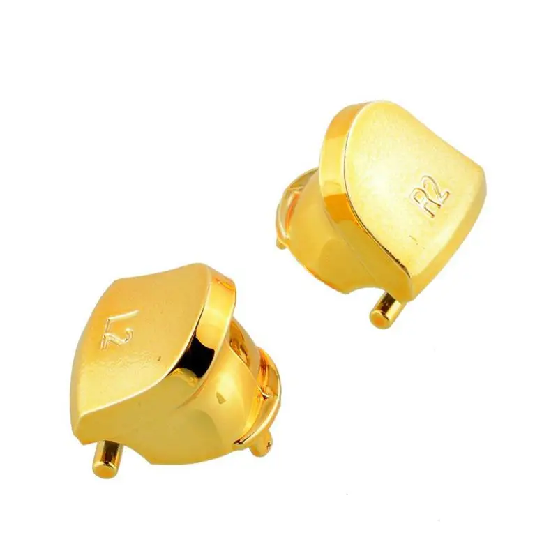 Запасные кнопки для замены с 2x пружинами набор PS4 контроллер DualShock 4 (золото) |