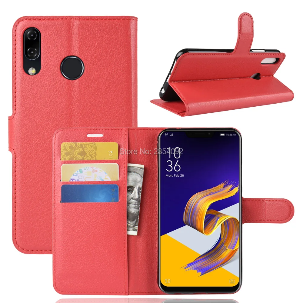 Кожаный чехол ZB602KL для ASUS Zenfone Max Pro M1 книжка из искусственной кожи ZB 601KL|Сумки