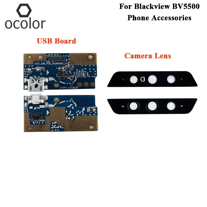 Ocolor для Blackview Bv5500 объектив камеры USB плата в сборе BV5500 объектива камеры|Шлейфы
