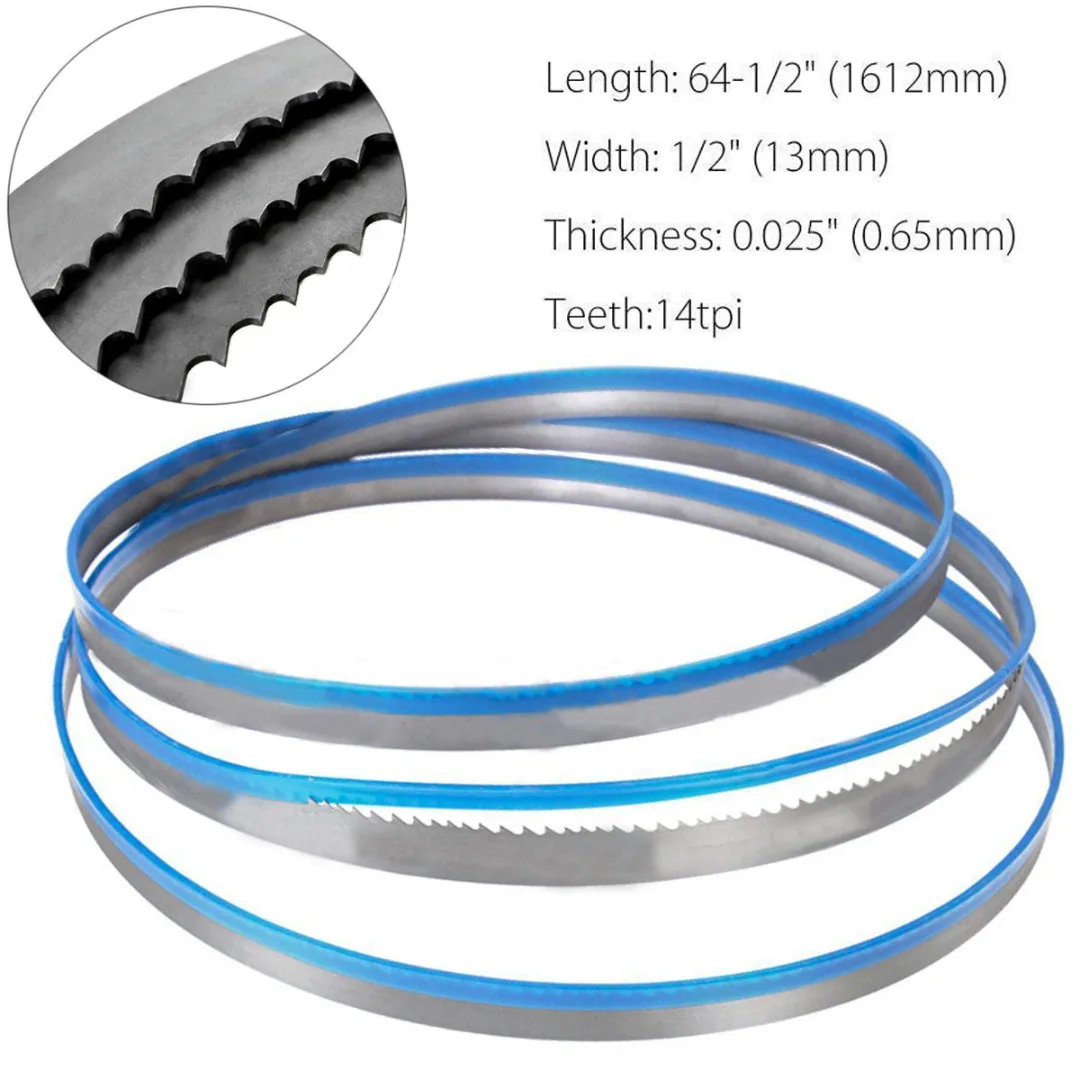 1 шт. 64-1/2 ''x 1/2'' x 14tpi M42 Биметаллические Ленточные Пилы инструмент для