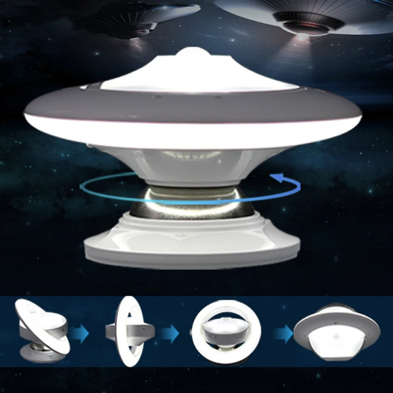 DE.SOU New UFO Human Body Induction Night Light Corridor Bathroom Intelligent Creative Energy-saving Led Bedside Lamp | Освещение