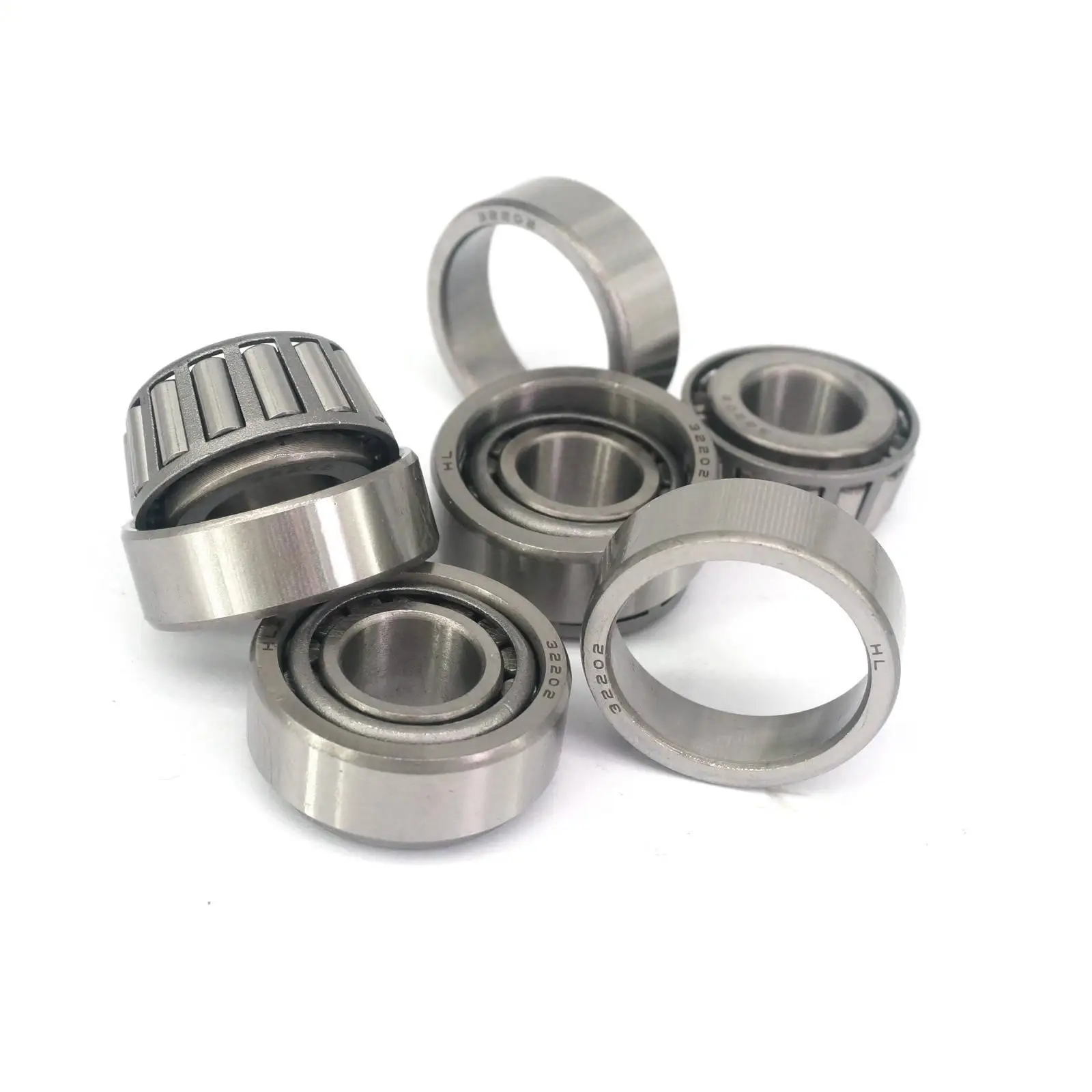 

5 шт., конические подшипники ABEC1 32202 7502E, 15 х35х11 мм