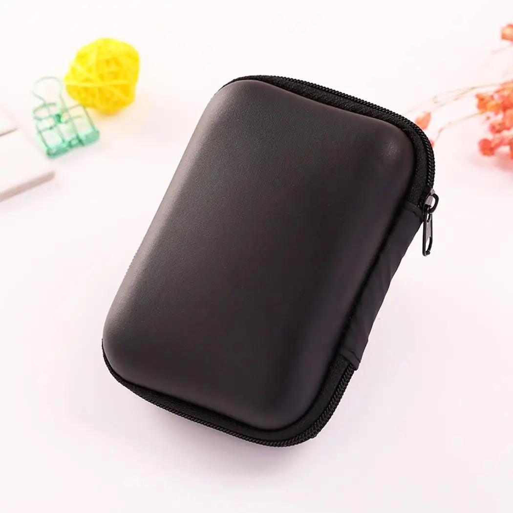 EVA кабель для наушников SD карты наушники на молнии сумка хранения твердый USB чехол