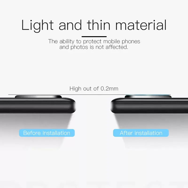 Защитная пленка для объектива камеры Xiaomi Mi 8 SE A2 5S 5X Pocophone F1 из закаленного стекла