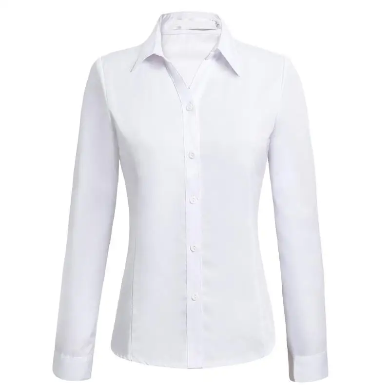 Осень-зима Костюмы Лето 2018 топы и блузы Camicia Donna женщины плюс Размеры Slim Fit Офис с
