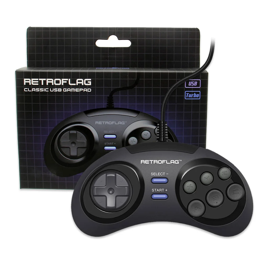Retroflag Megapi/Nespi/Superpi чехол/Retropie Классический Usb проводной геймпад игровой контроллер