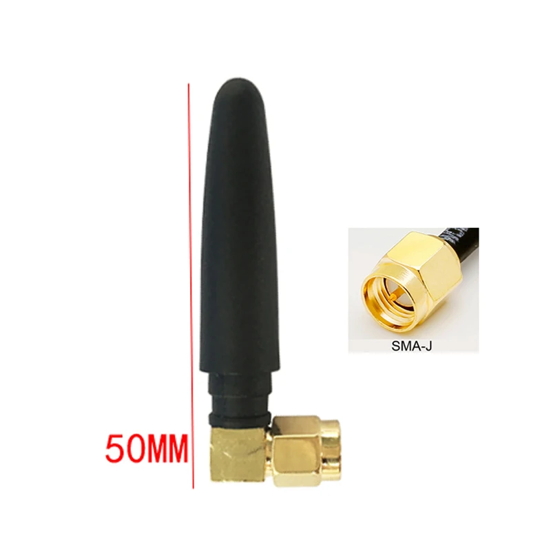 

2DB 433mhz Elbow Small Pepper Antenna Module Antenna SMA-J Connector 1PCS
