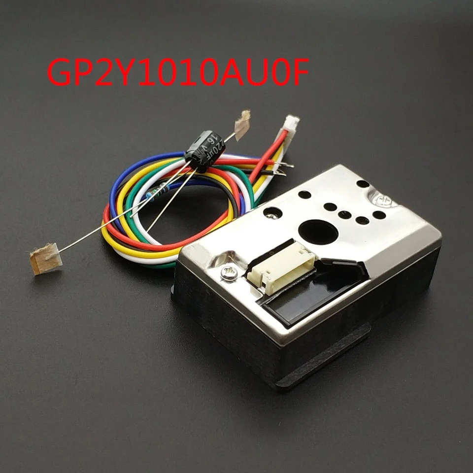 Компактный Оптический датчик пыли GP2Y1014AU0F совместимый GP2Y1010AU0F GP2Y1010AUOF частиц дыма