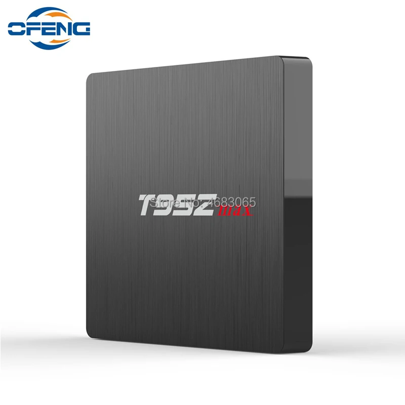 T95Z MAX Smart TV BOX 3 ГБ 32 Восьмиядерный процессор Amlogic S912 Andorid 7 1 2 4G/5 ГГц Dual WiFi BT4.0 4K H.265