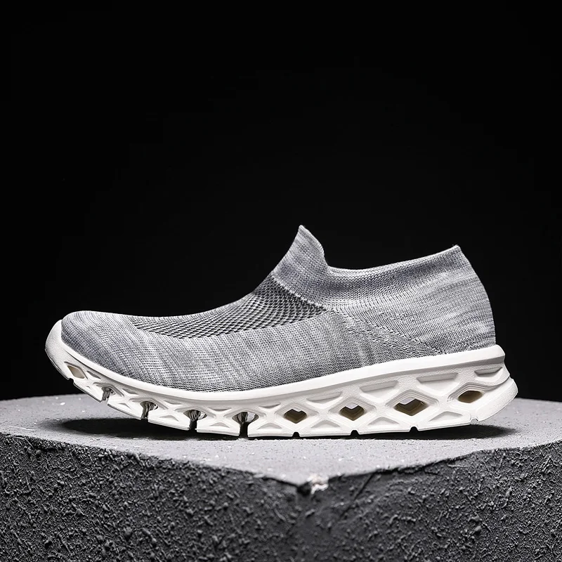 Кроссовки мужские носки дышащие Sapato Masculino Basket Homme Tenis zapatillas hombre Мужская обувь до