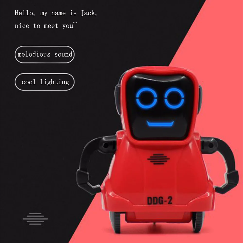 RC Leading COOBEE Pocket Smart 2019 функция записи роботов Свободно вращается на 360 градусов