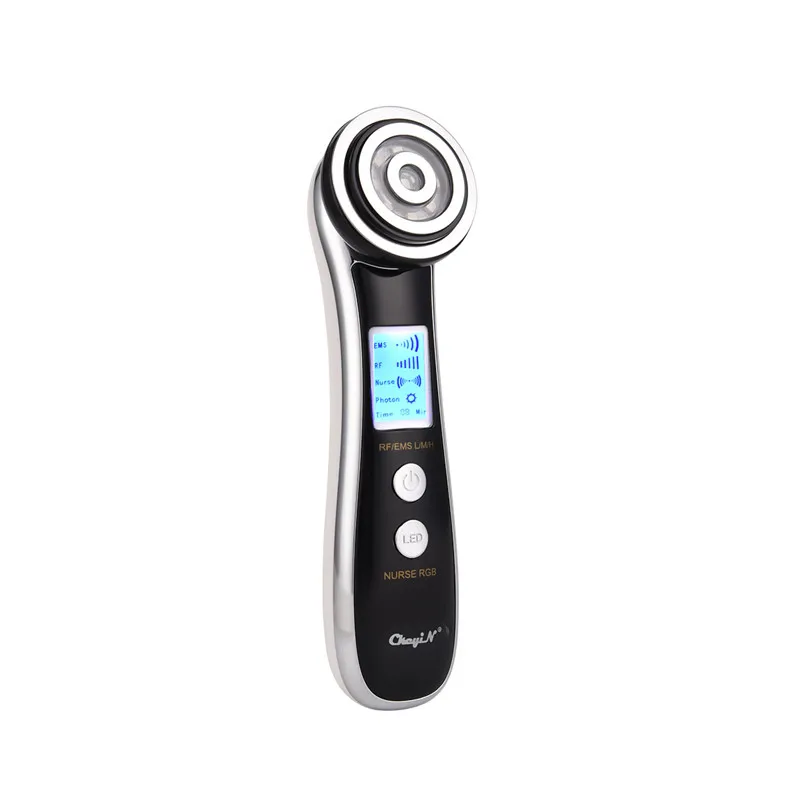 

Face Photon RF Radio Frequency EMS Mesotherapy Led Light Therapy Ultrasonic Vibration Lifting Skin Rejuvenation Firm Massager