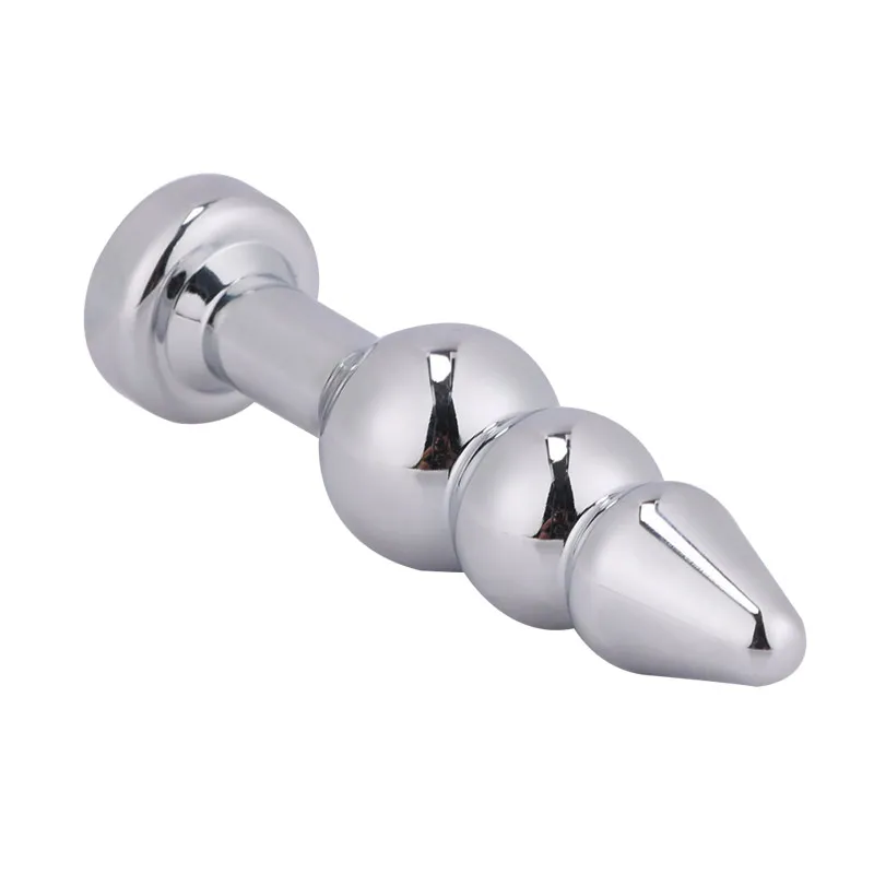 Sex Toys Metal Anal Beads Plug Crystal Jewelry Butt Stimulation Prostate Massager Adult Product Toy For Woman Man |