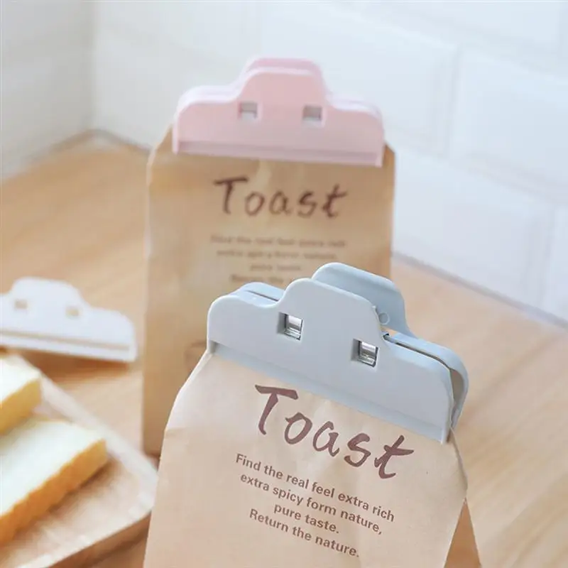 3Pcs Stay Fresh Plastic Bag Sealer Clips Sticks Dust-proof Storage for Kitchen Chips Pets food | Дом и сад