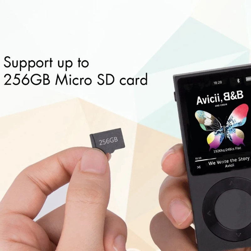 Benjie T6 Портативный Hifi Mp3 плеер Bluetooth 4 0 портативный Dsd Звук без потерь Музыкальный |