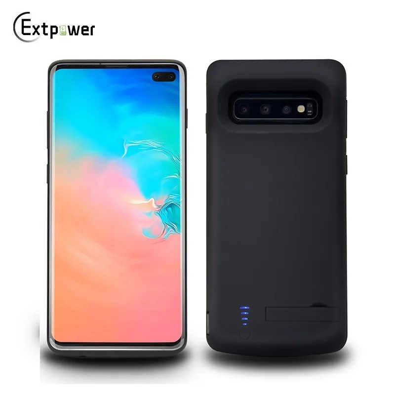 Чехол аккумулятор для samsung Galaxy S10e S10 Plus S10plus 6000 мА/ч внешнее портативное зарядное