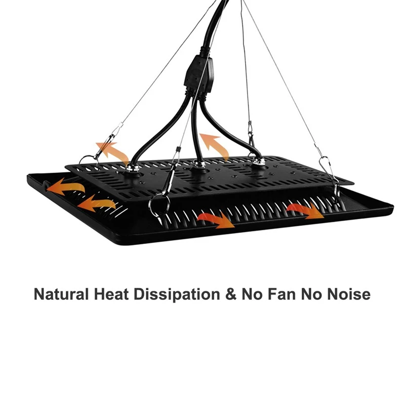1000 Вт 110 В Led Grow Light Fitolamp Ip65 Водонепроницаемый полный спектр для посев цветов
