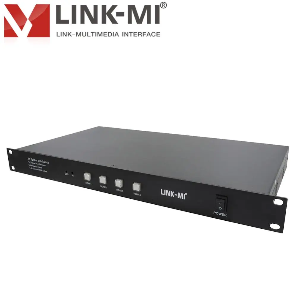 Φ модульный сплиттер с 4 входами HDMI выходами 4K переключателем возможность