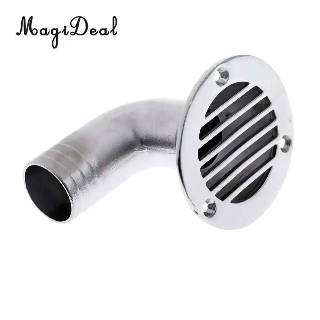 MagiDeal Marine 316 Stainless Steel Boat Deck Drain Scupper 90 Degree For Yacht Flatable Fishing Replacement Accessories | Спорт и