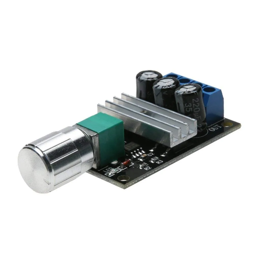 PWM DC 6 28 в 12 В 24 3 А регулятор скорости двигателя Регулируемый переключатель