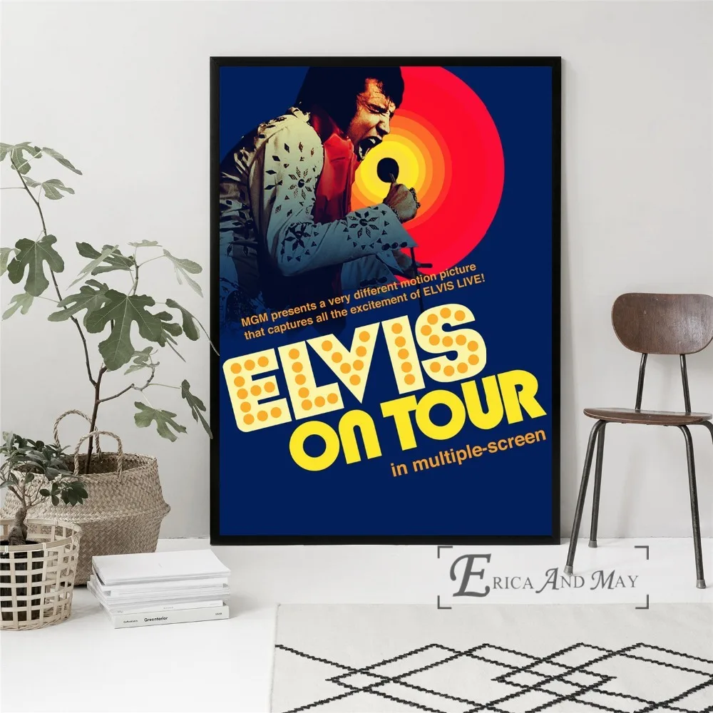 Классический постер и печать на холсте Elvis Presley картина стену украшение для