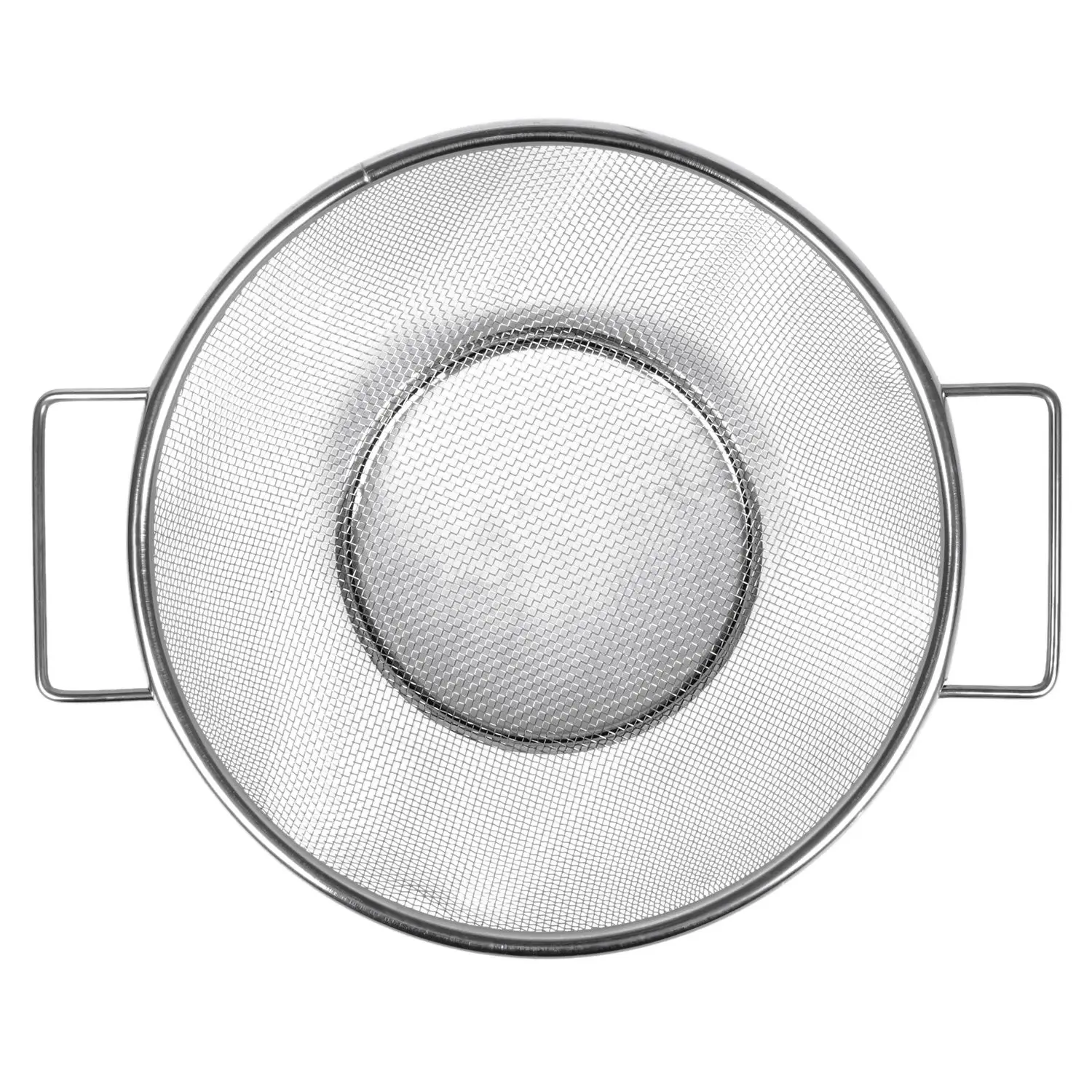 Stainless Steel Fine Mesh Strainer Bowl Drainer Vegetable Sieve Colander Sifter | Дом и сад