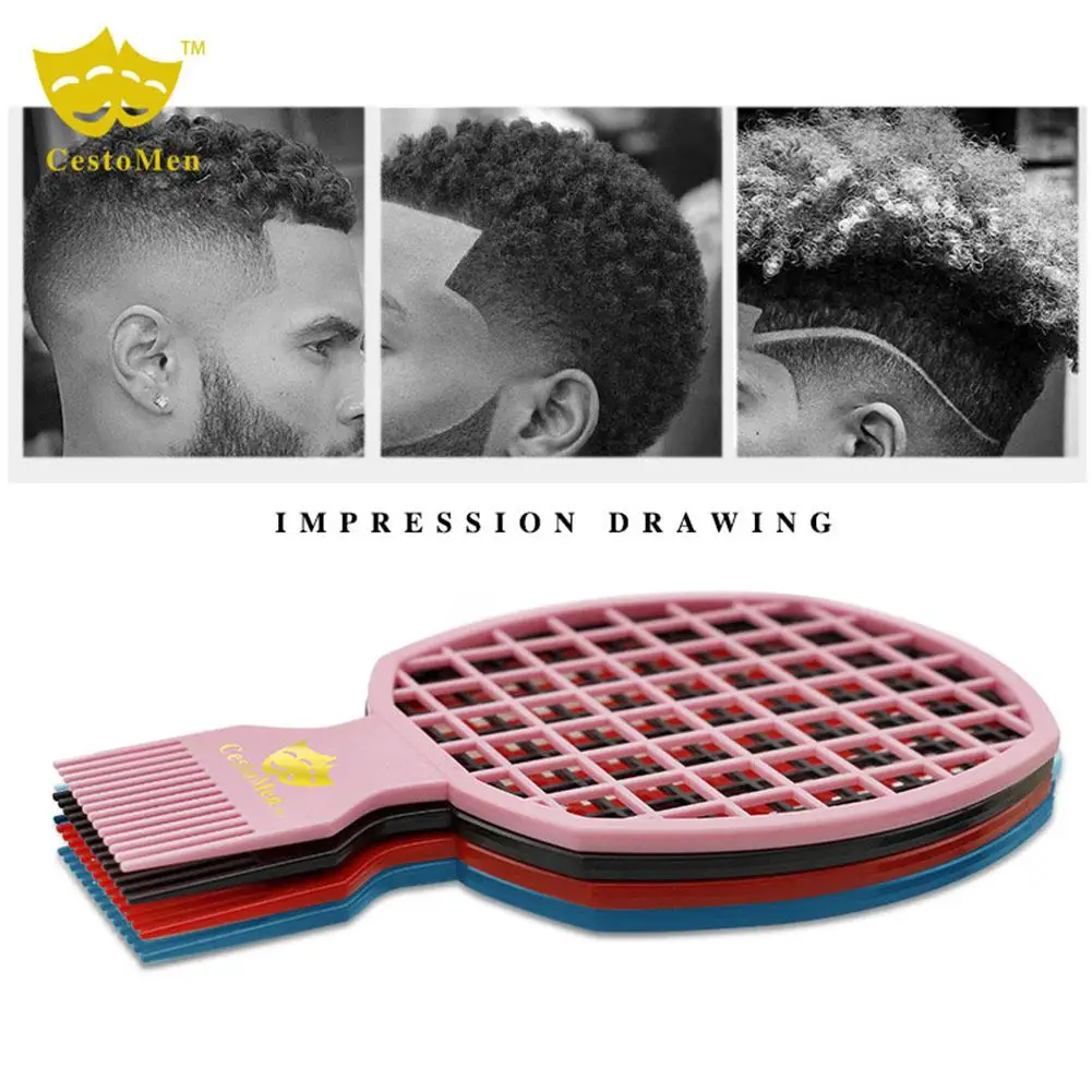 2 в 1 грязная плетеная расческа афро Твист африканская Мужская Парикмахерская