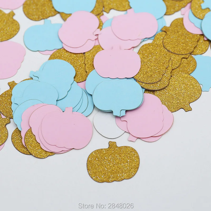 

Little Pumpkin Confetti,Baby shower decoration