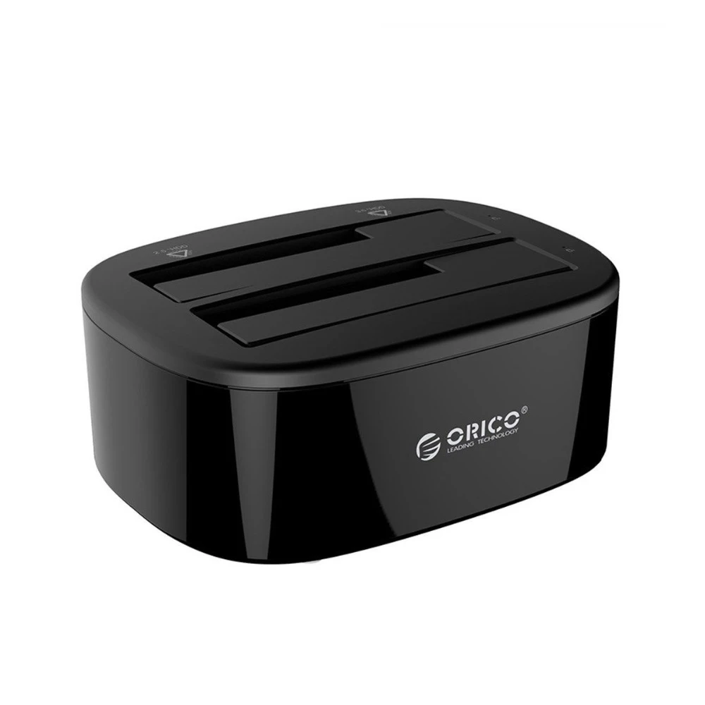 Док-станция Orico 3 5 дюйма для жесткого диска Usb3.0 1-1 клон двойной-Bay Hdd и Ssd корпус
