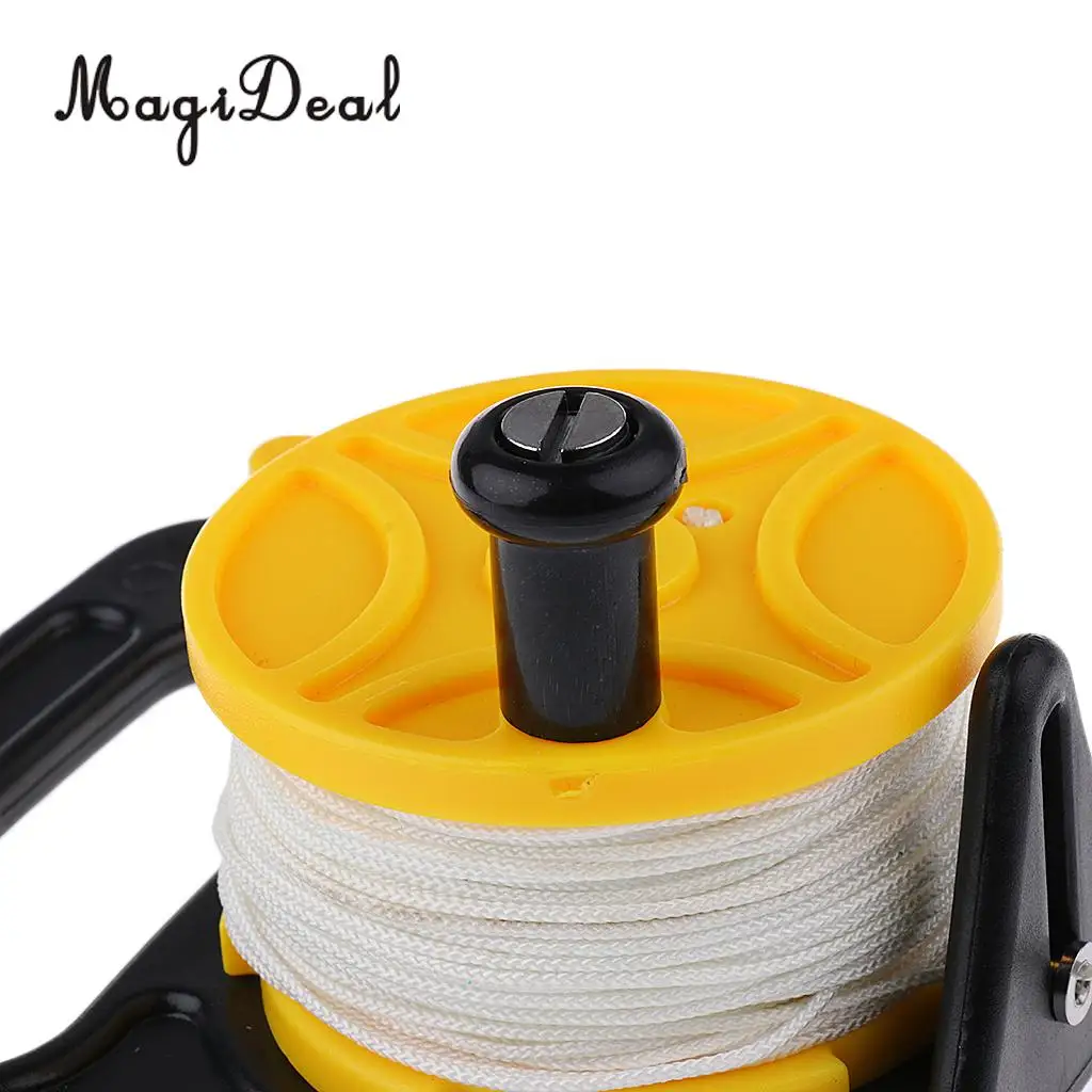 Underwater Scuba Diving Dive Wreck Reel 150ft Line with Plastic Handle Wheel for Swimming Snorkeling | Спорт и развлечения